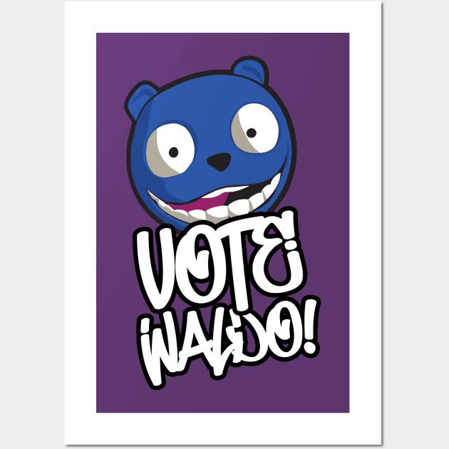 Vote Waldo Wall Art by Meta Cortex